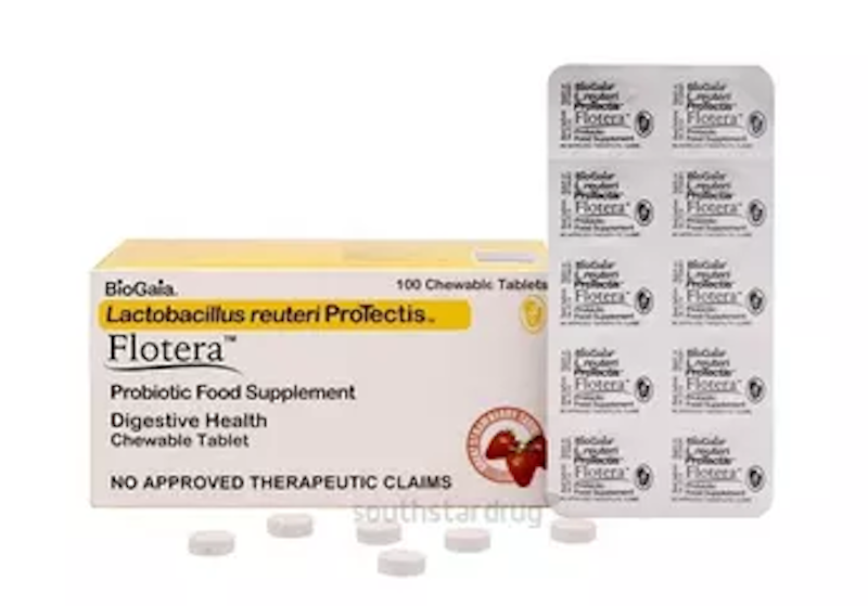 Flotera Probiotic Chewable Tablets 1