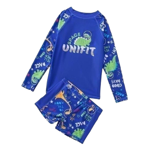 Kids' Rash Guard Terno Swimming Attire Boys 2