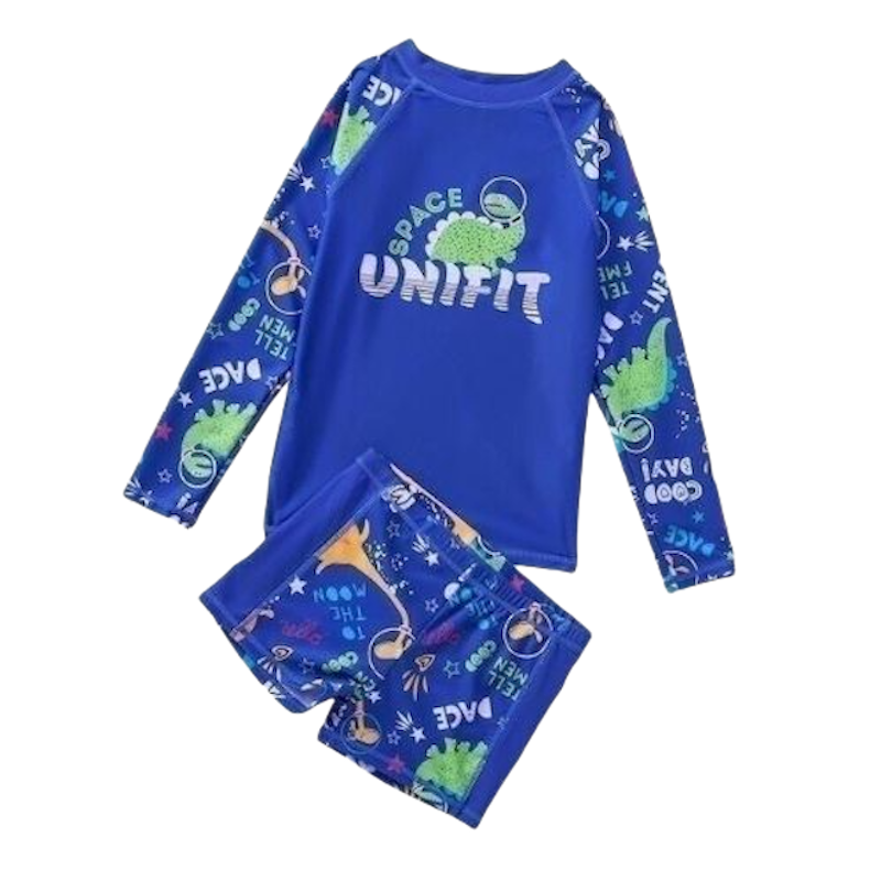 Kids' Rash Guard Terno Swimming Attire Boys 2
