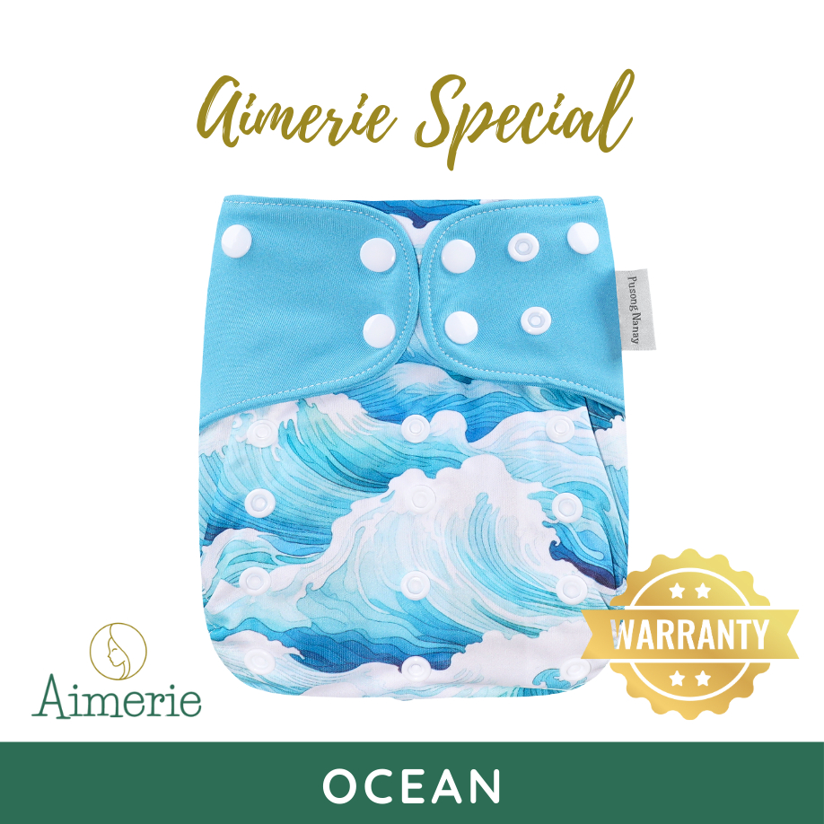 3D Gusset Special Cloth Diaper 6