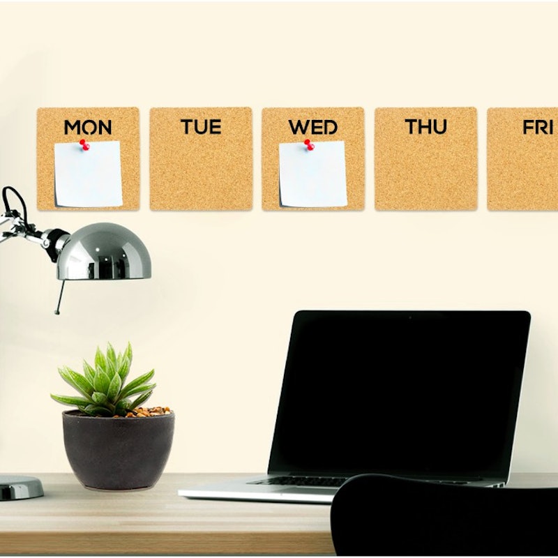 Daily Week Organiser Pin Board Set 1