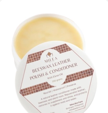 All Organics Beeswax Leather Polish & Conditioner 	 2