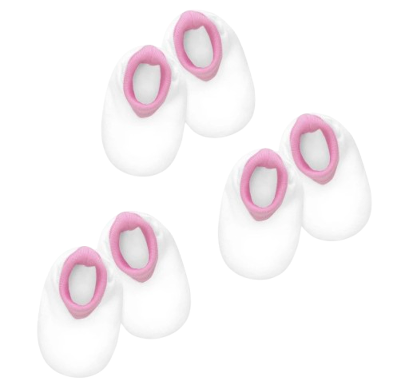 3-Pair Booties 3