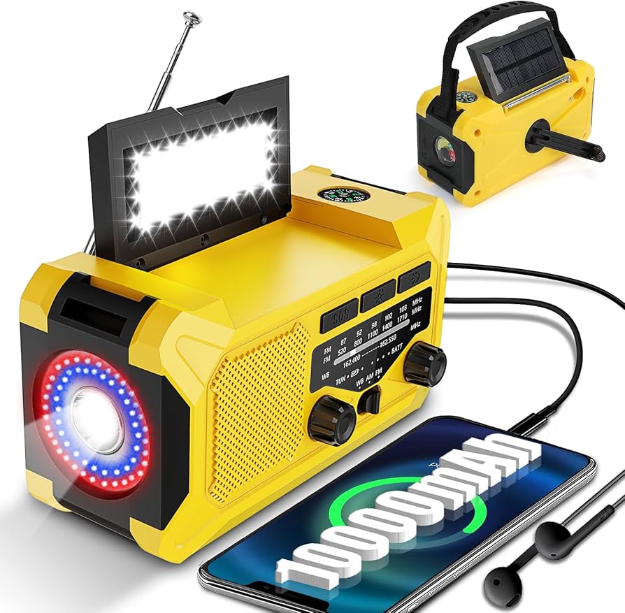 Wind Up Solar Emergency Radio 3