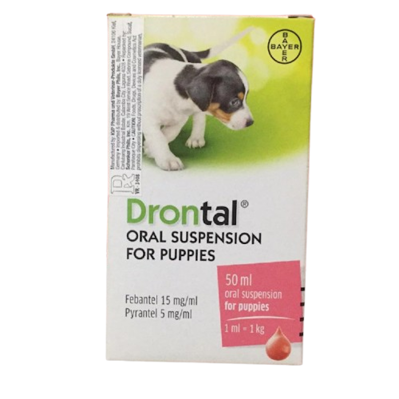 Drontal Oral Suspension for Puppies 1