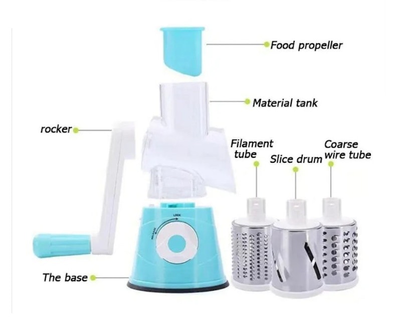 Multifunctional Vegetable Shredder 4