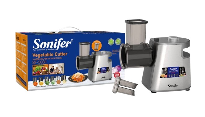 6-in-1 Electric Vegetable Cutter	  5