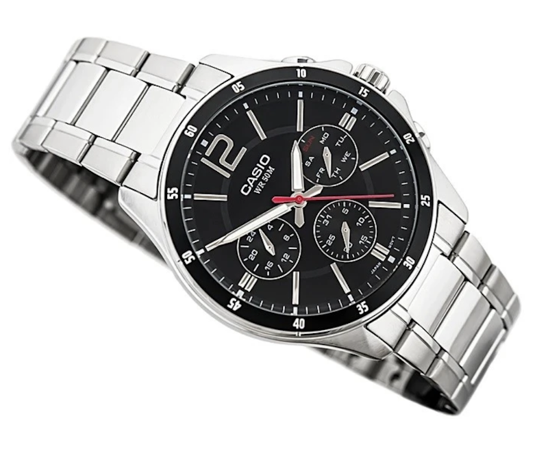 Analog Stainless Steel Strap Watch 1