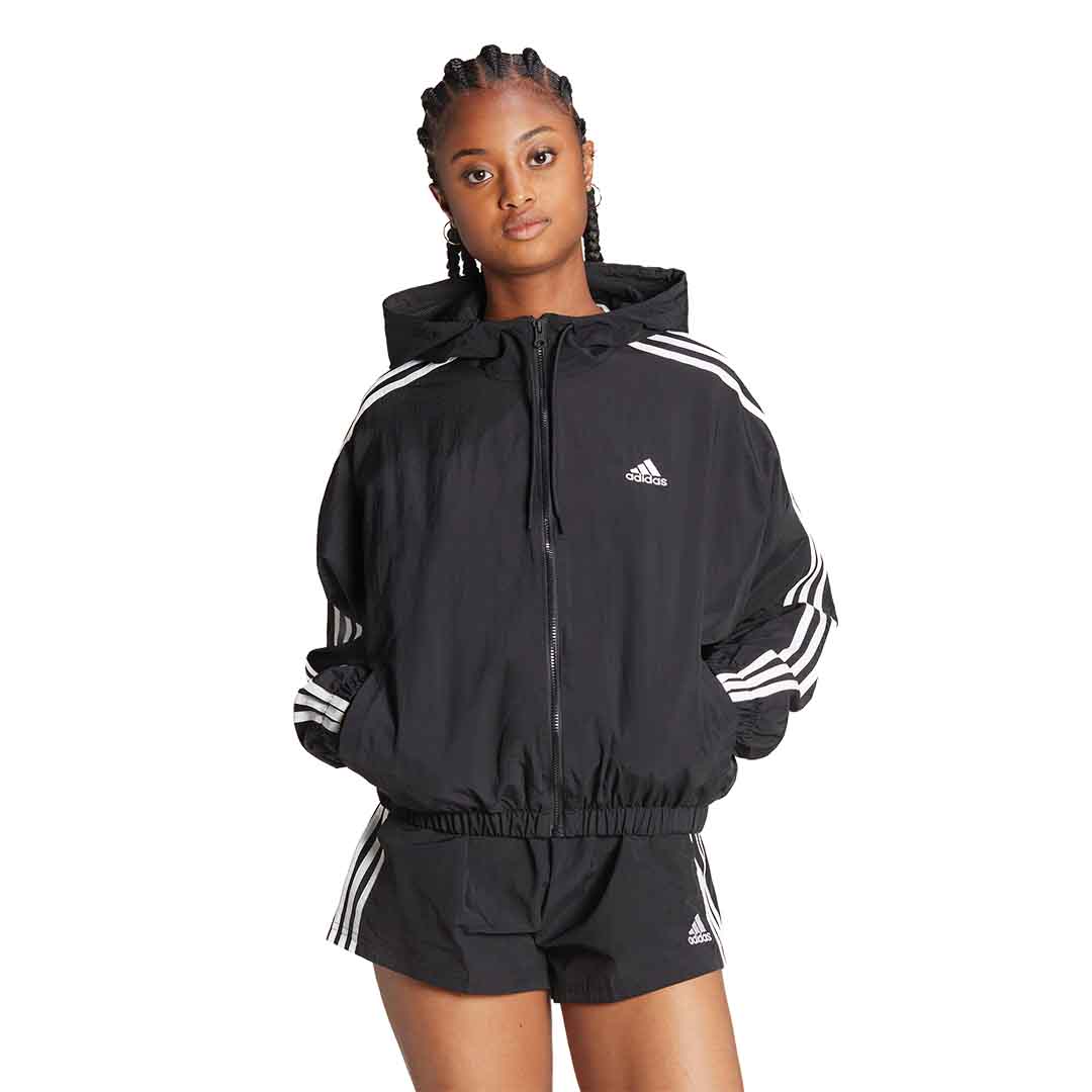 Essentials 3-Stripes Woven Windbreaker 2