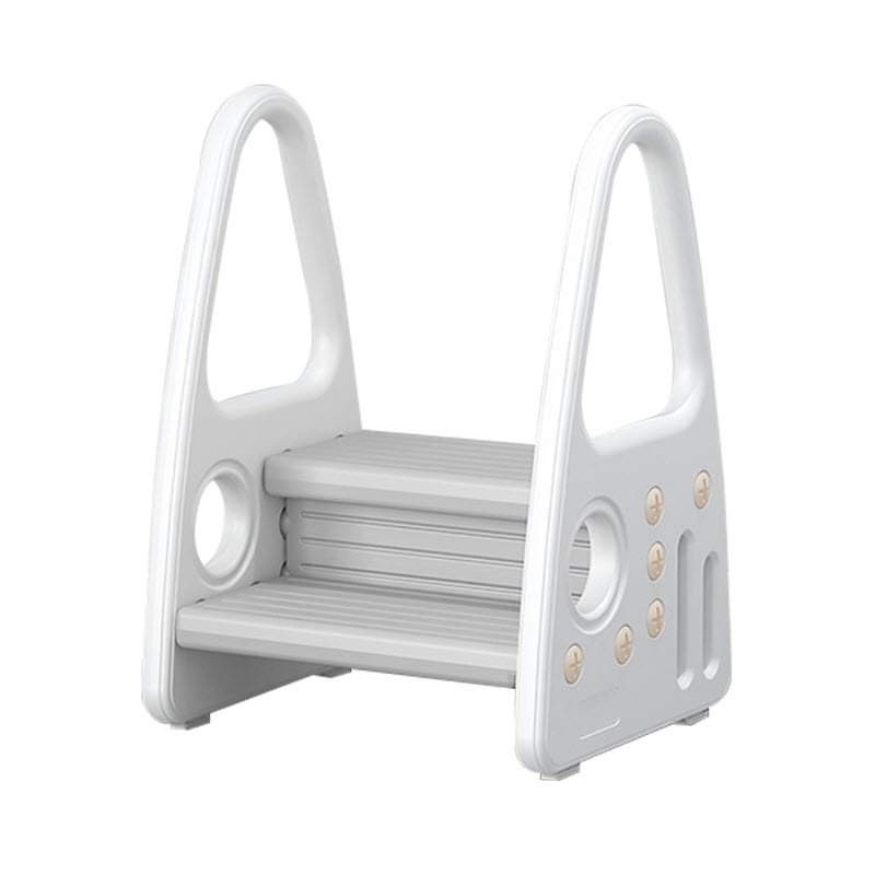 Kids Two Step Stool With Handrail 1