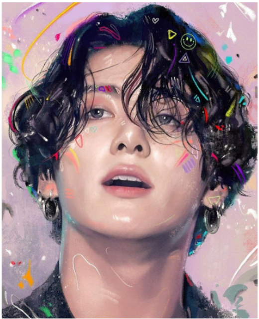 BTS Paint by Numbers 1