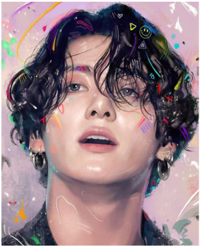 BTS Paint by Numbers 1
