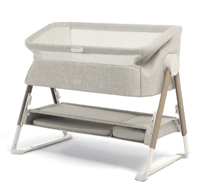 Lua Bedside Crib - Beige 1