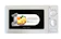 American Home White Microwave Oven 1