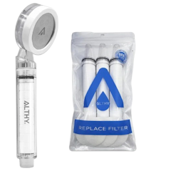 High Pressure SPA Handheld Shower Head Water Filter