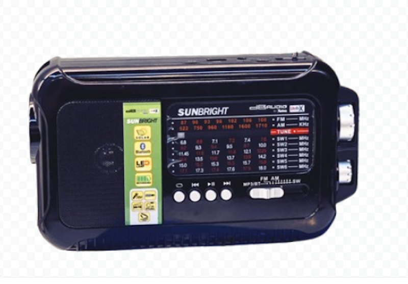 Sunbright Solar Powered AM/FM Radio 2