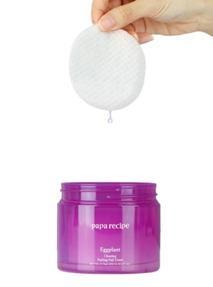Eggplant Clearing Peeling Pad Toner	  3