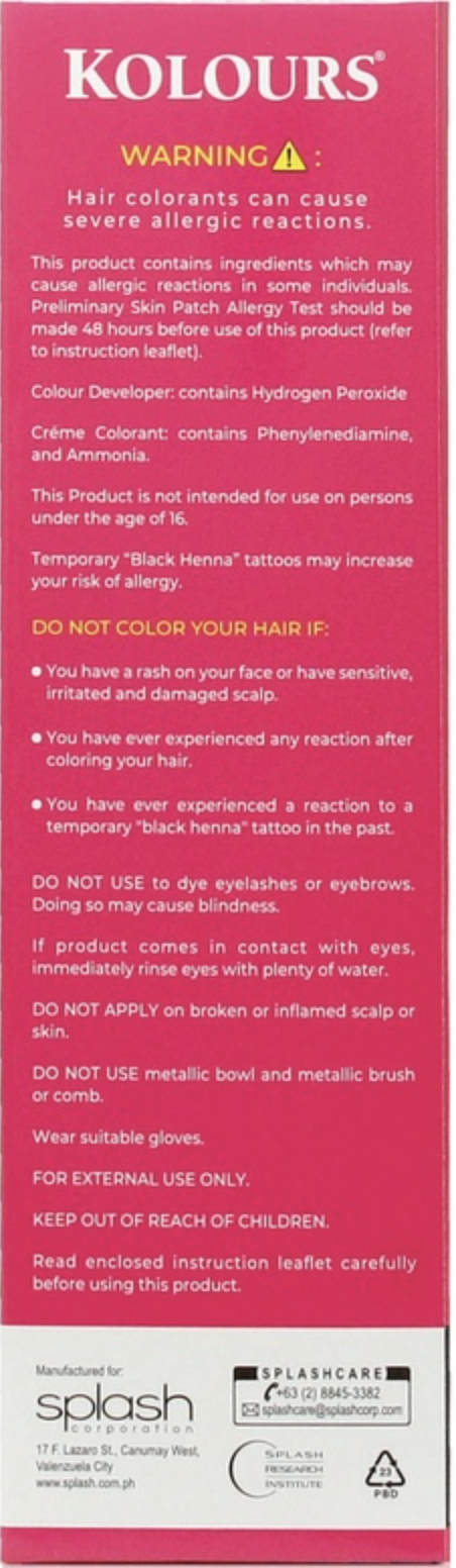 Hair Dye Burgundy 5