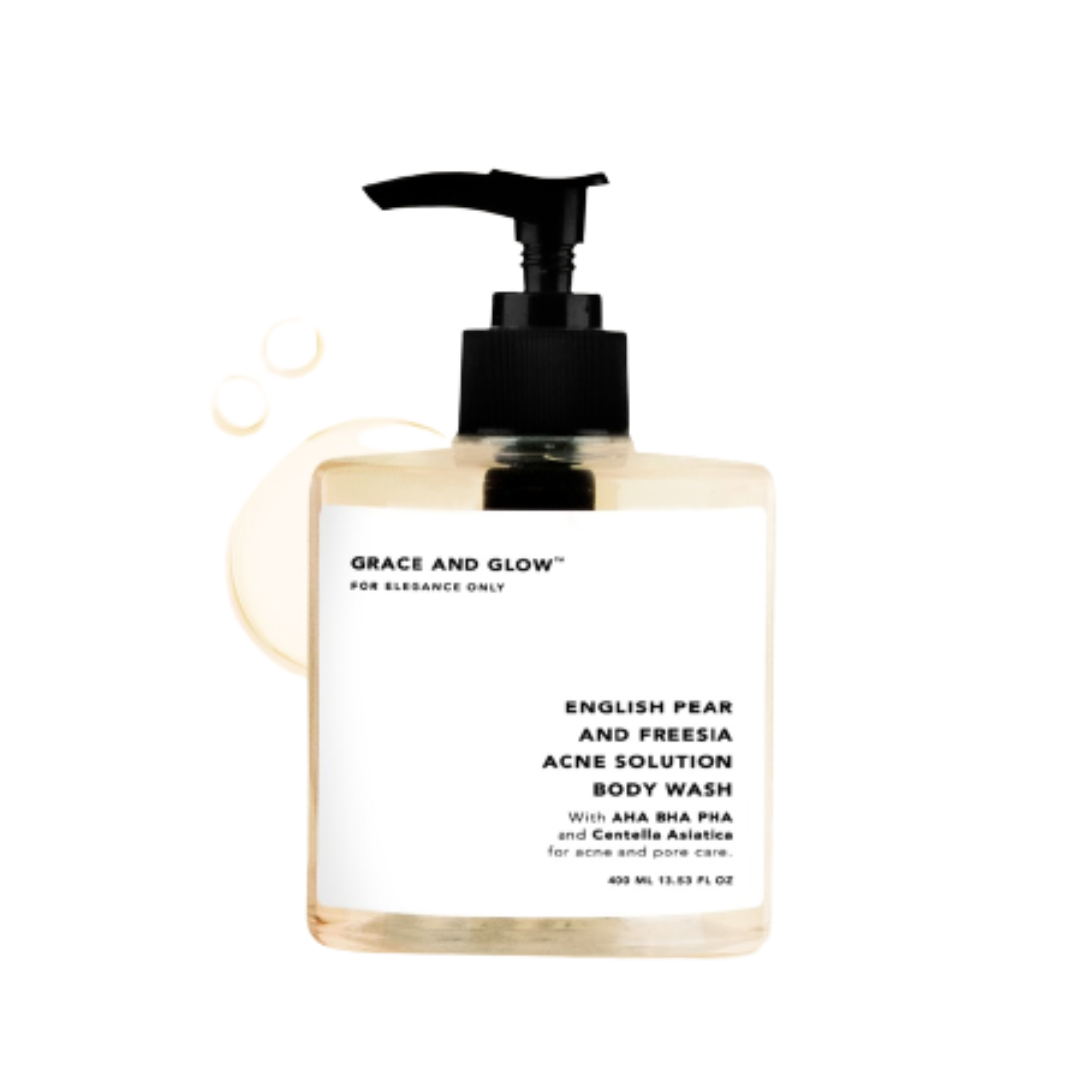English Pear and Freesia Anti-Acne Solution Body Wash 1