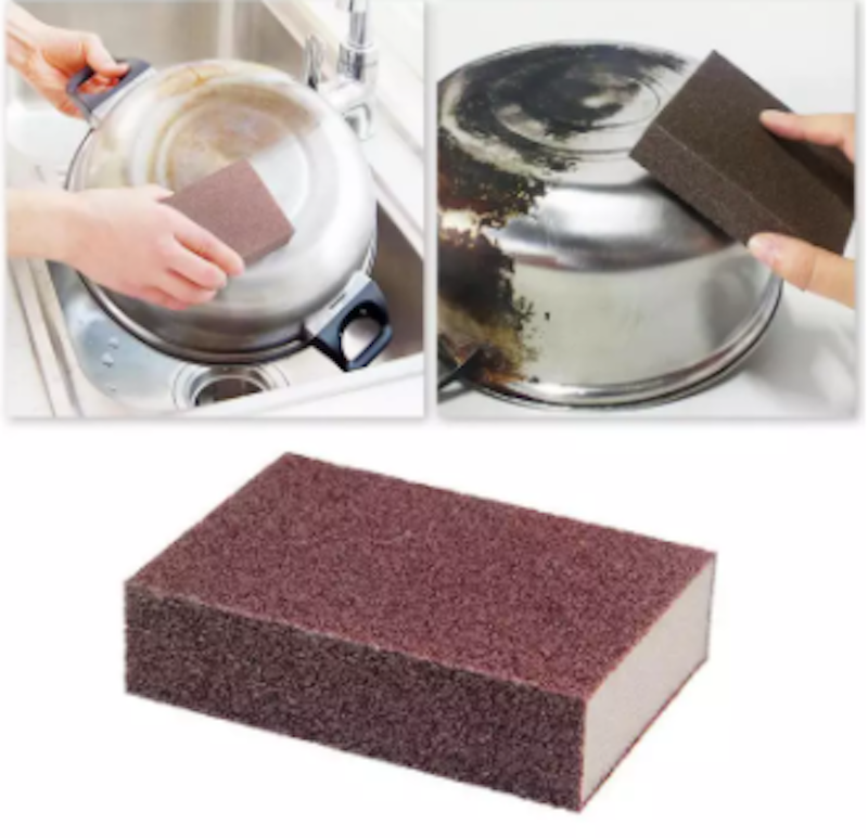 Sponge Wipe Carborundum Brush 2