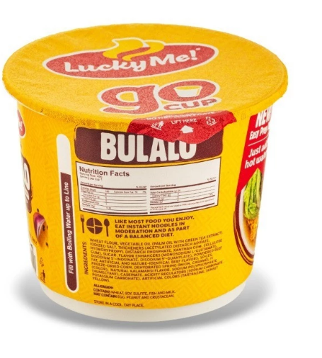 Go Cup Instant Noodle Soup Bulalo 1