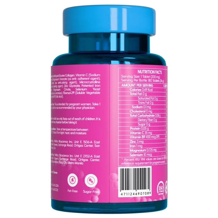 Folic Acid With Patented Iron + Zinc 2