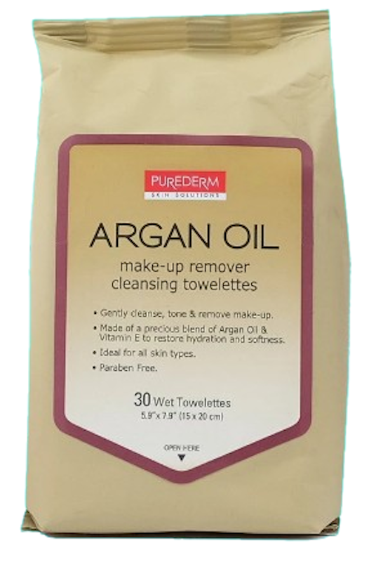 Argan Oil Make-Up Remover Cleansing Towelettes 1