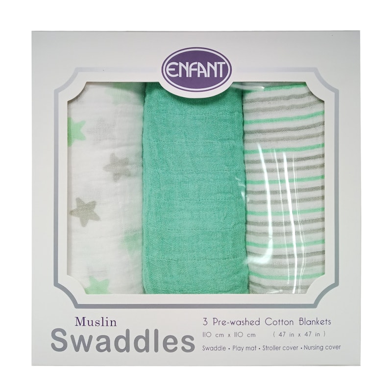Baby Muslin Swaddle 1