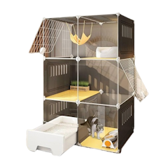 Multi-Level Cat Villa