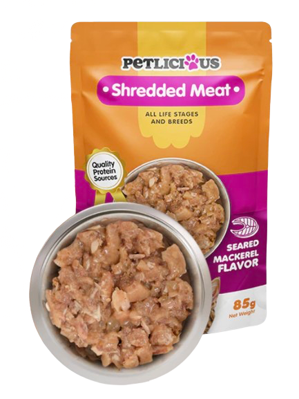 Shredded Meat Wet Food Pouch 1