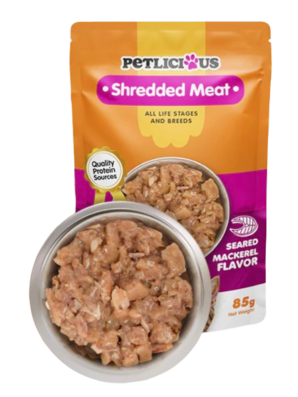 Shredded Meat Wet Food Pouch 1
