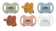 Suavinex Colour Essence Silicone Soother 1