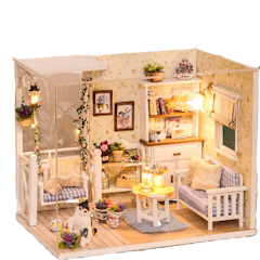 DIY Miniature Dollhouse (Kitten Diary)