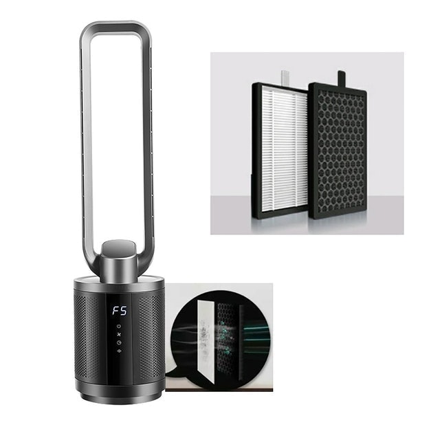 2-in-1 Air Purifier Bladeless Fan 3