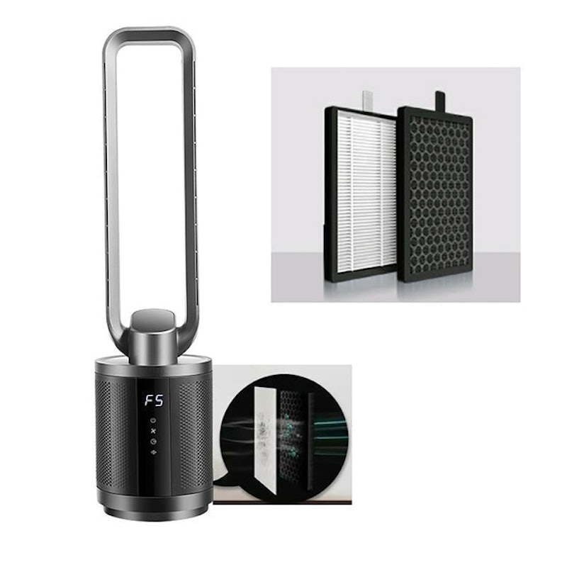 2-in-1 Air Purifier Bladeless Fan 3