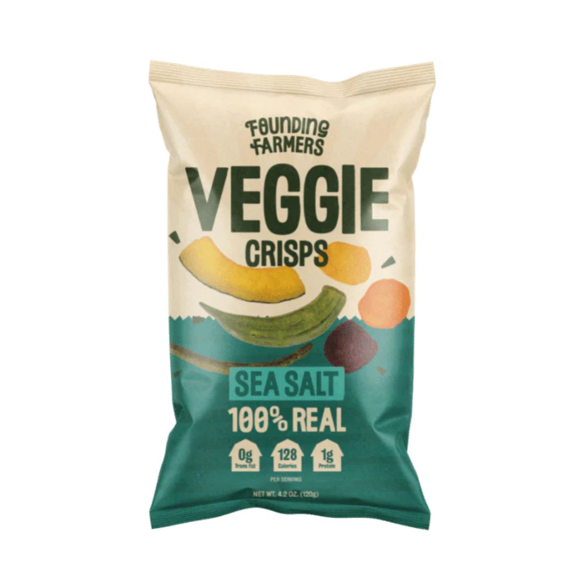 Mixed Veggie Crisps Sea Salt 1