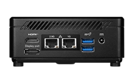 Cubi 5 12M Business & Productivity Mini Desktop PC - Intel Core i3-1215U / IGP / Black	  3