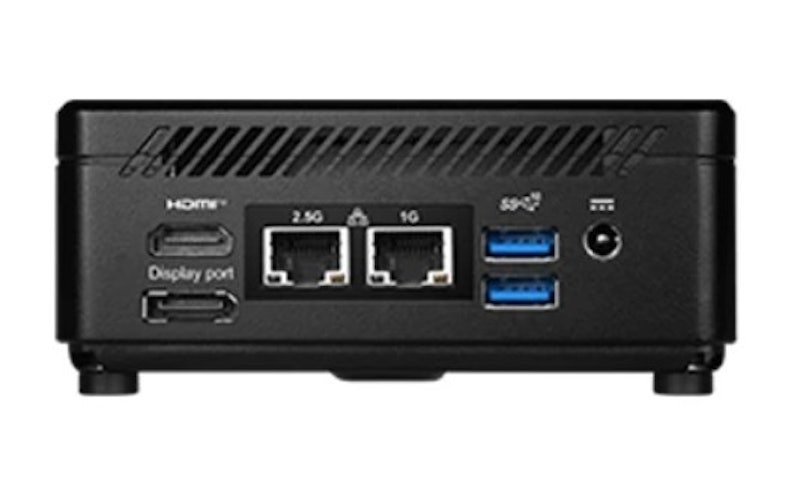 Cubi 5 12M Business & Productivity Mini Desktop PC - Intel Core i3-1215U / IGP / Black 3