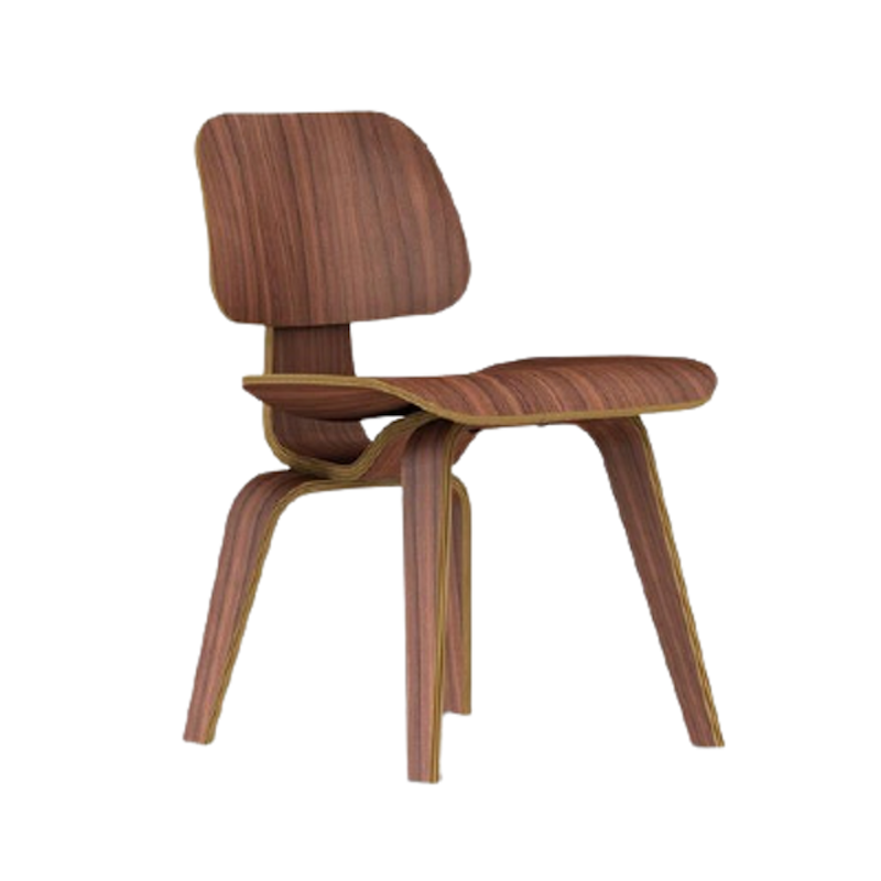 Eames Molded Plywood Dining Chair Wood Base 1