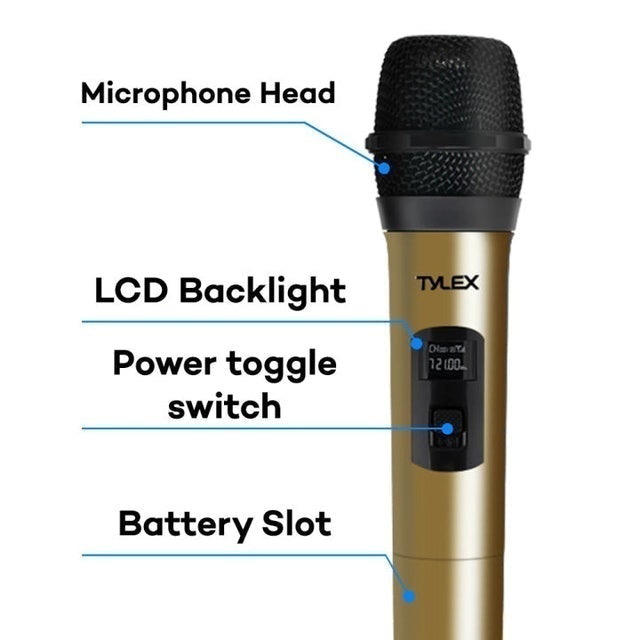 Professional Wireless Microphone System 2