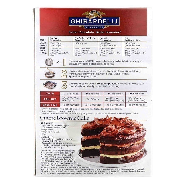 Triple Chocolate Premium Brownie Mix 3