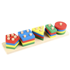 Shape Sorter Stacking Toy