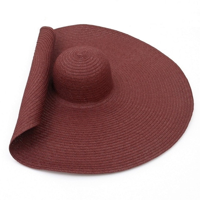 Oversized Straw Hat 5