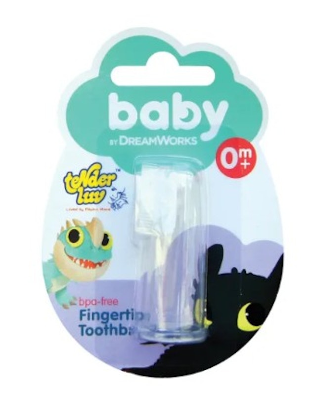 DreamWorks Baby Fingertip Silicone Toothbrush 1