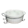 Omega Houseware Elizabeth Round Ceramic Casserole 1