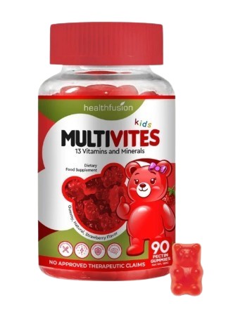 MultiVites 13 in 1 Multivitamins, Vit D3, E, Zinc for Appetite & Brain Booster 90s	 1