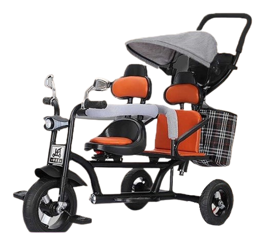 Twin Stroller Detachable Portable Adjustable Tandem Folding Travel System 1