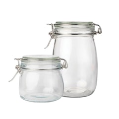 Glass Jar with Airtight Lid