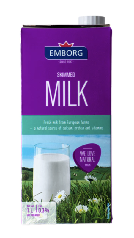 UHT Skimmed Milk 1