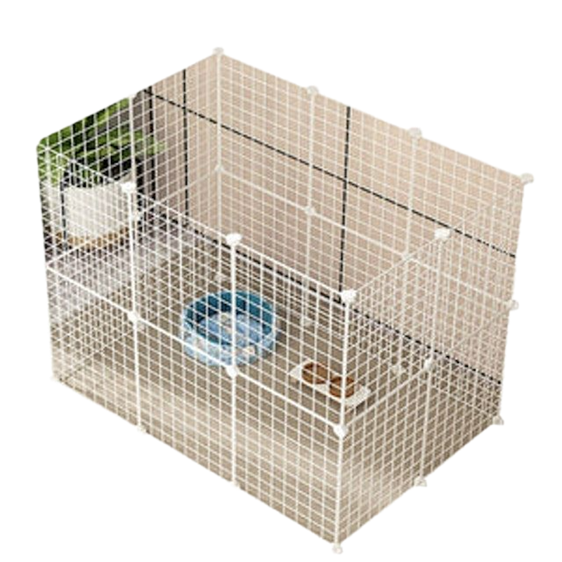 DIY Steel Panel Extendable Dog Cage 3